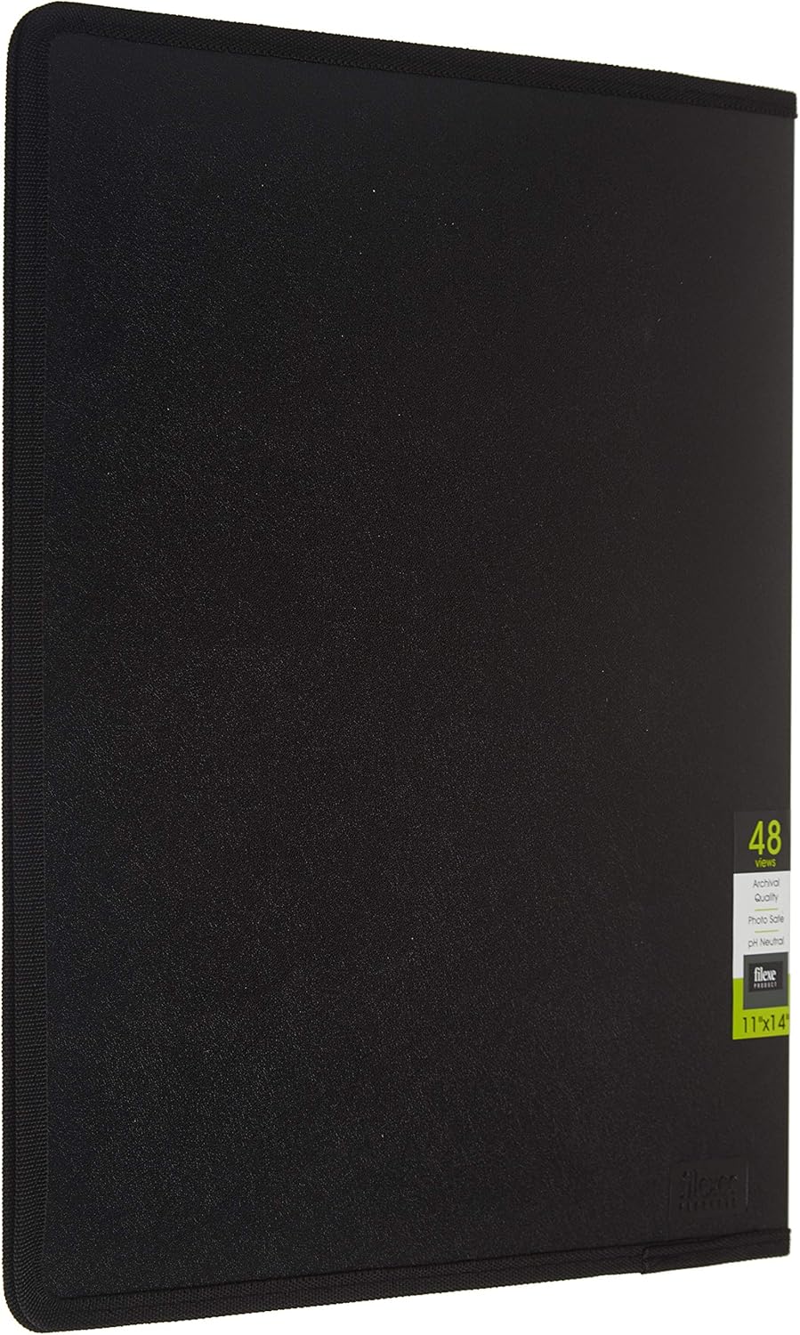 Filexec, 93630, Art Presentation Book, 24 Pocket, 11" x 14", 1 Each Black : Art Portfolio : Office Products