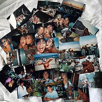 IBTKQSM Standard Size Glossy Photo Prints - Online order photo prints Services - 8 * 10 inches-Set of 15