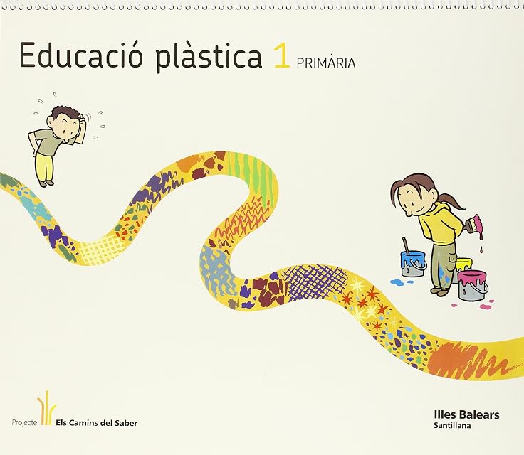 Portada de Educacion Plastica 1º Primaria els Camins Ed 2011 Baleares Catala