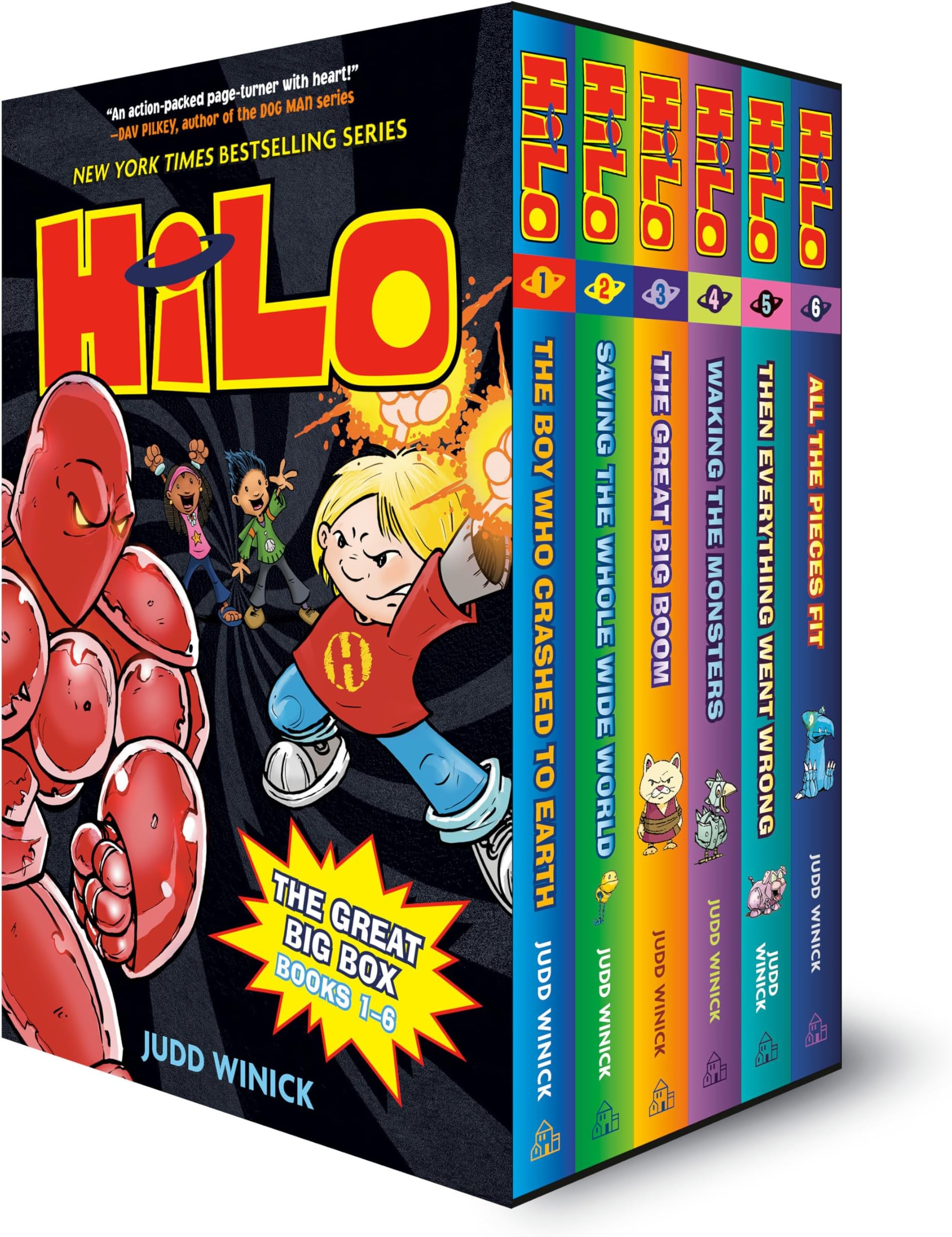 Hilo: The Great Big Box (Books 1-6)