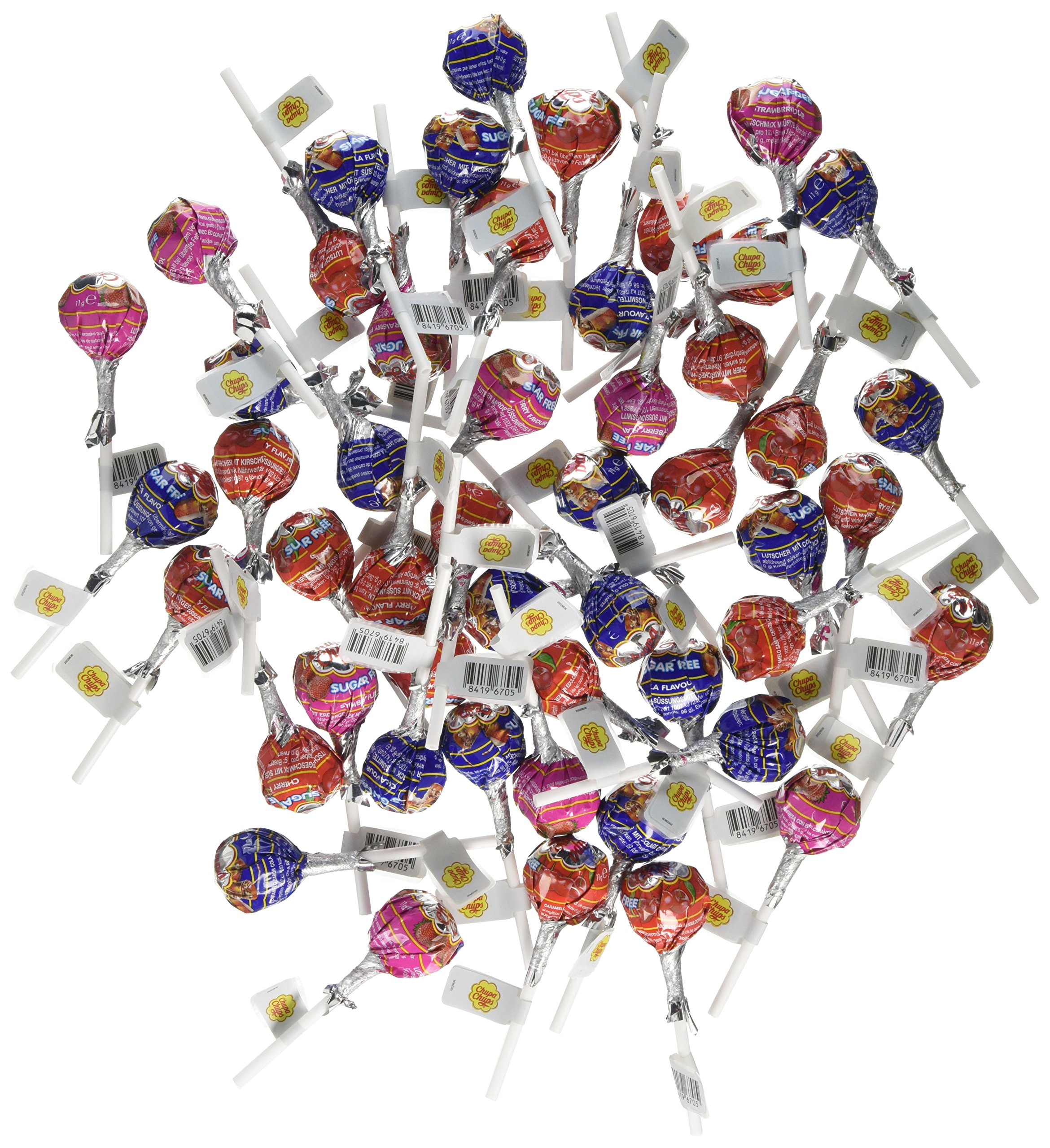 50 x Chupa Chups SUGAR FREE Lolly Assorted Flavours Buy Online in Bahamas at Desertcart 46329516.