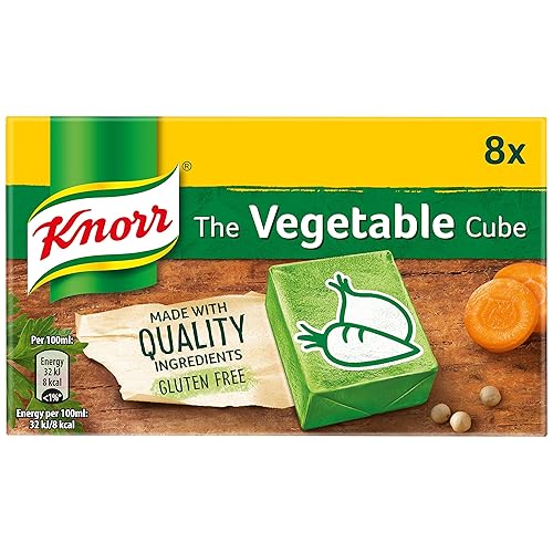 Knorr Cubitos de caldo de verduras, 2.82 oz (paquete de 1)
