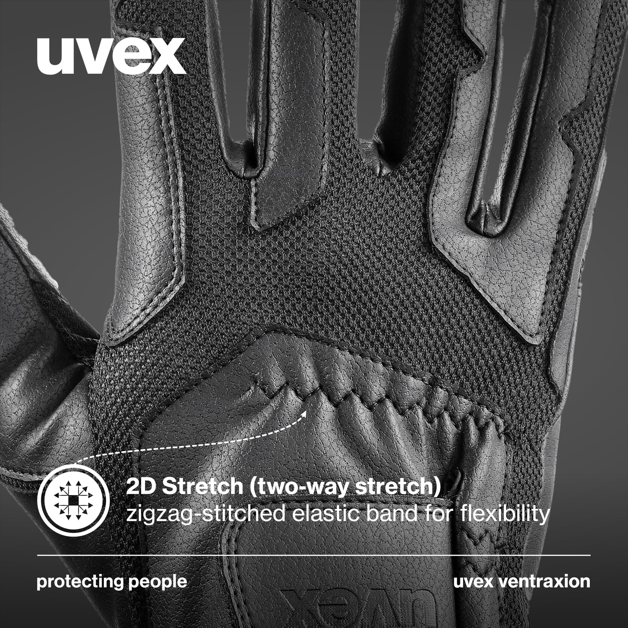 Uvex Ventraxion - Gants d’équitation Flexibles pour Hommes et Femmes - Durable - Ventilation Optimale