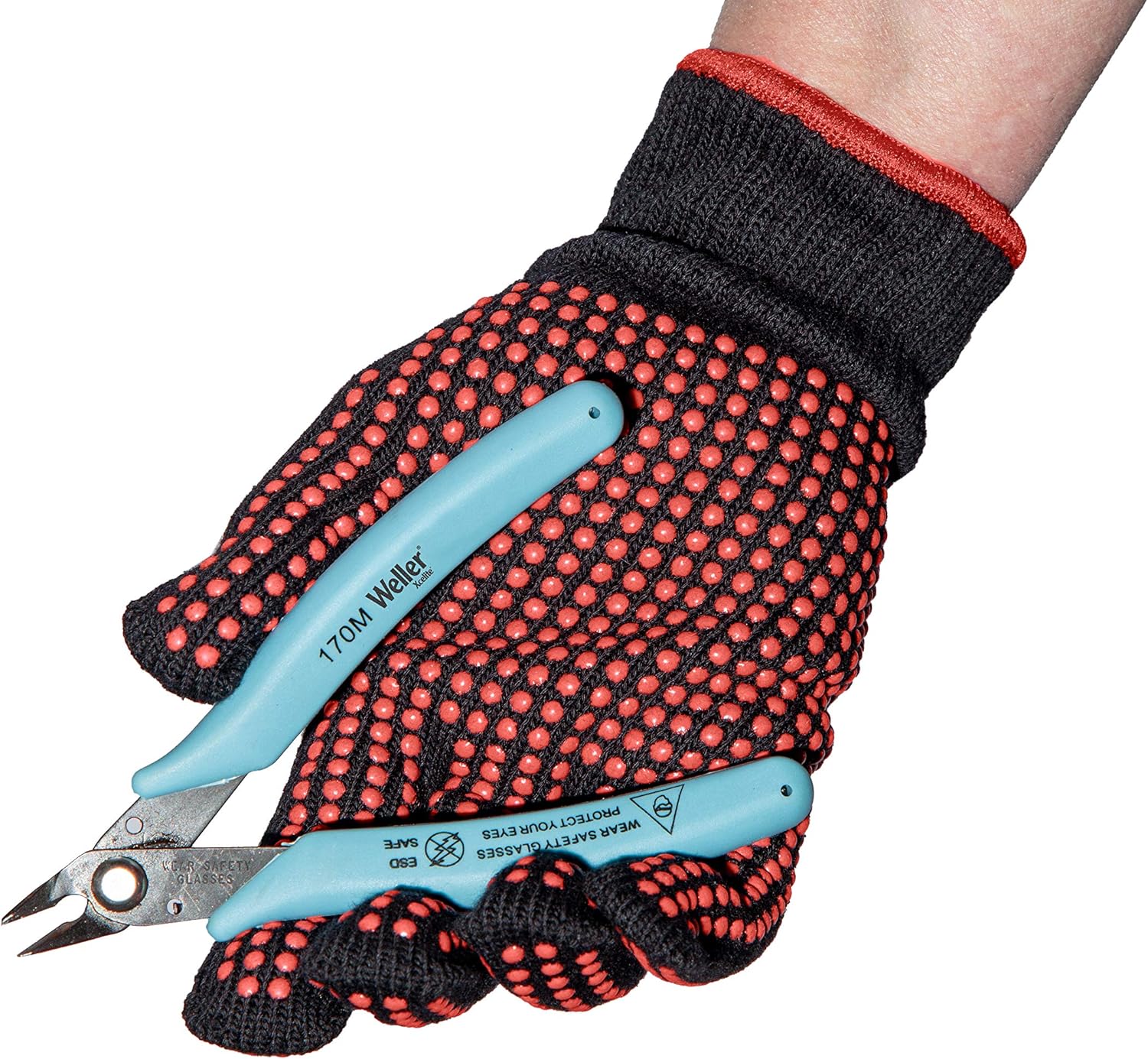 Weller Heat Resistant Gloves, One Size (WLACCSG-02) Black