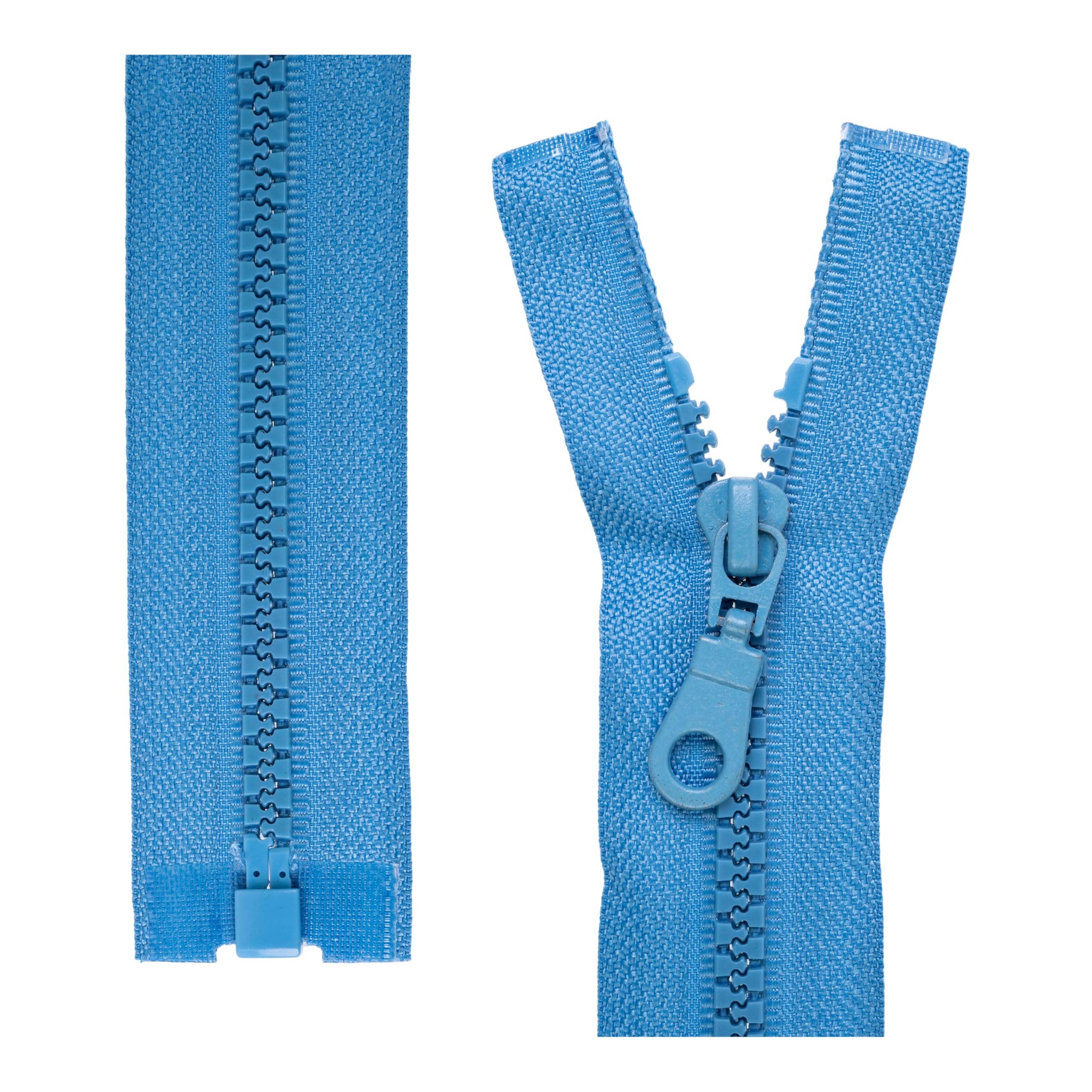 Fermeture à Glissière Fine Séparable Injecté