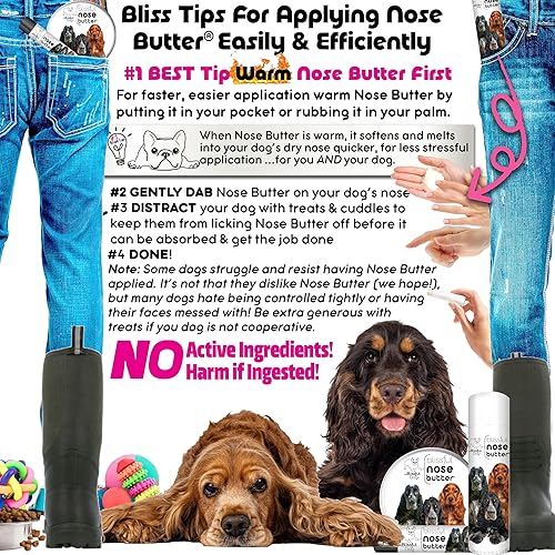 Miniatura 4 de The Blissful - Manteca hidratante para combatir nariz seca en perros, Cocker Spaniel inglés