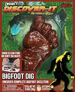 Dissect-It Discover-It Bigfoot Dig Science Kit for Kids