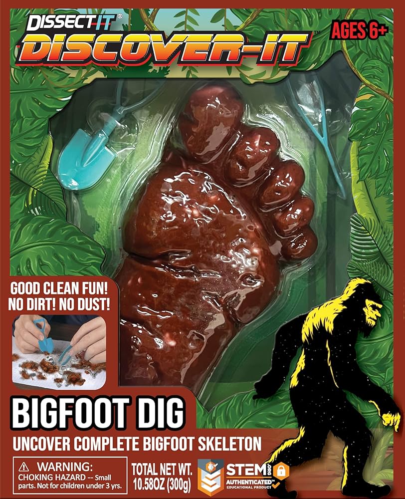 Amazon.com: Dissect-It Discover-It Bigfoot Dig Kids Science Kit