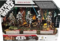 Vista 3 de Star Wars 2007 Exclusivo 30 Aniversario Traición en Felucia 5 Figuras Battlepack
