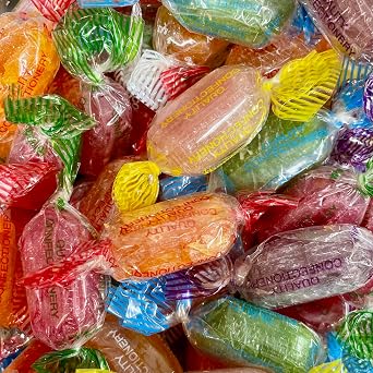 Paradise Fruits Sweets 400g Bag Resealable Pouch Hard Boiled Candy Retro Sweets