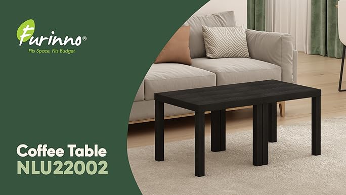 Amazon.com: Furinno Classic Coffee Table, Square Modern Coffee