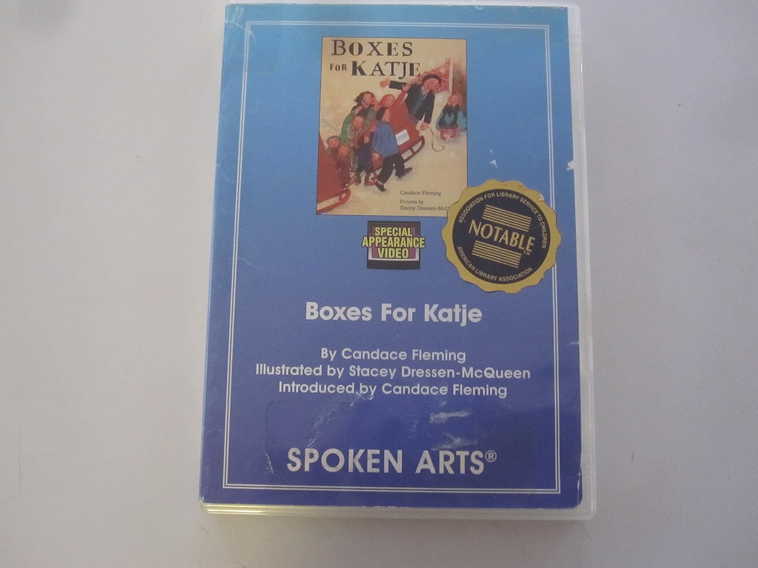 Boxes for Katje (Storybook on DVD) Candace Fleming Books