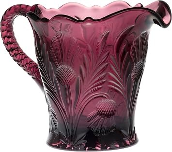 Creamer - Inverted Thistle - American Made - Mosser Glass USA Amethyst