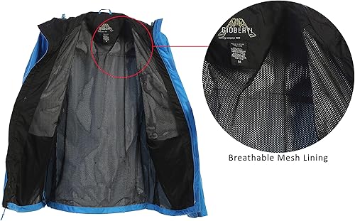 Miniatura 3 de Gioberti Chaqueta impermeable para hombre