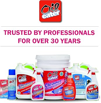 Oil Eater Original Foam Gun Spray, Home Hose Connect - Car Wash, Driveway, Home & Patio Cleaner,Black/White
