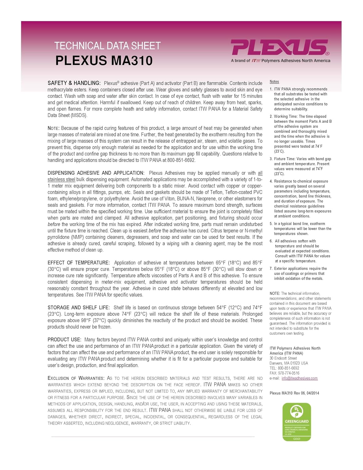 Maven Adhesive Kits (Plexus MA310) Two-Part Methacrylate Adhesive, High Strength MMA, 1:1 Mix Ratio, 15-18 Min Working Time, 3500-4500 PSI Tensile Strength (Adhesive + Caulking Adapter, 50ml)