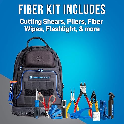 Miniatura 8 de Jonard Tools Kit de preparación de fibra TK-151 con VFL y cuchilla de fibra+