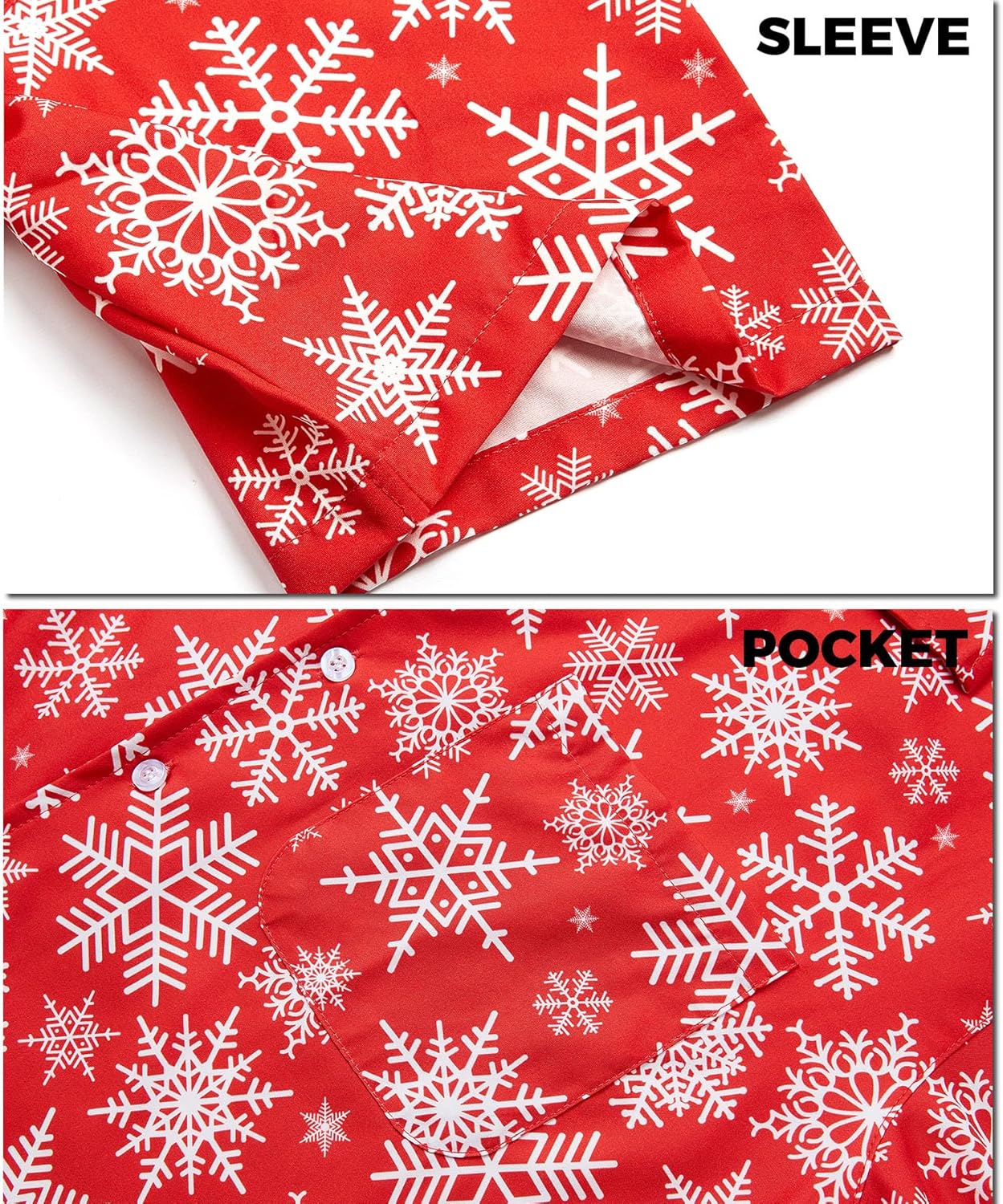 ELETOP Men's Hawaiian Shirt Short Sleeve Button Down Casual Tropical Aloha Beach Shirts - Image 5