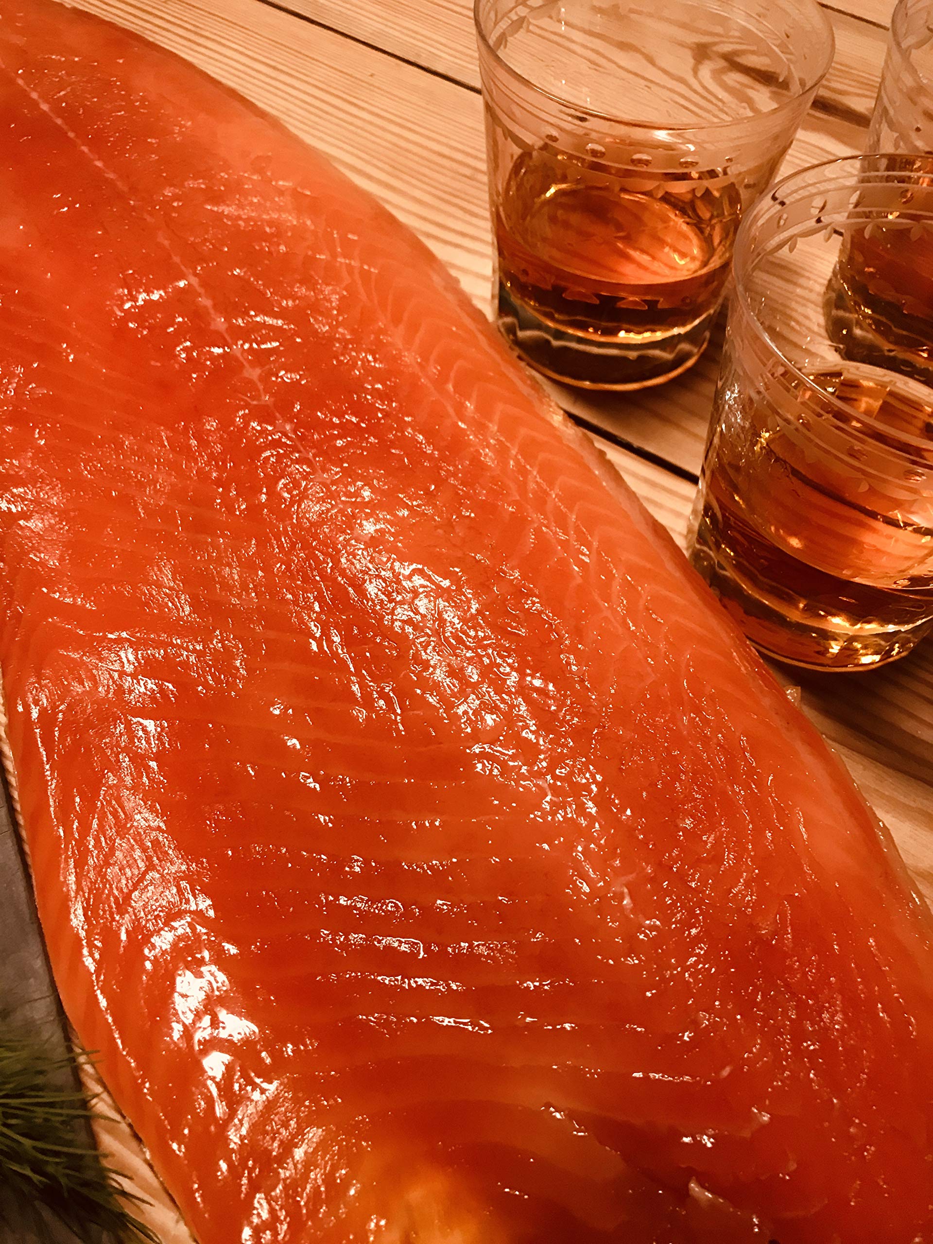 Graved Lachs "Whisky" 1.1 kg Seite - gebeizt mit schottischem Single Malt Whisky