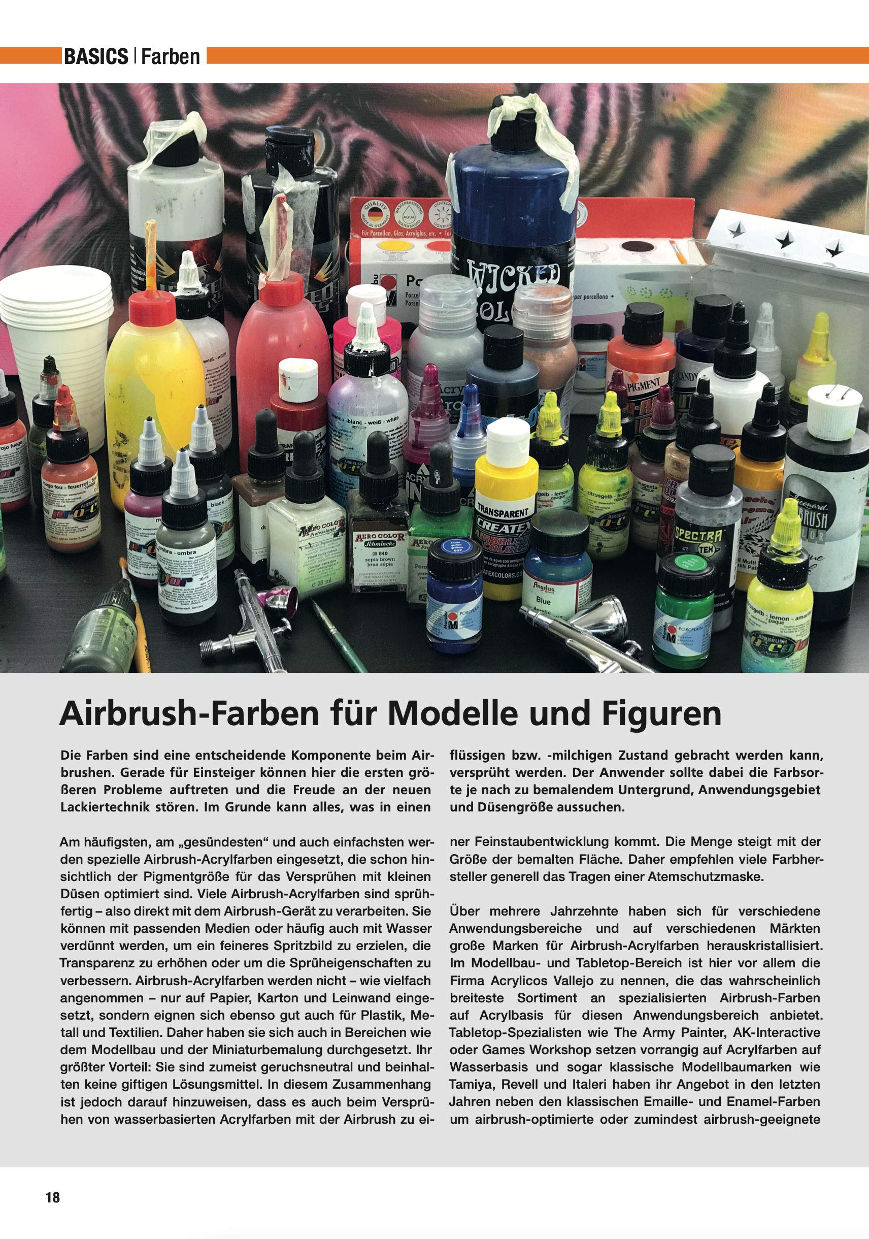Airbrush für Modellbau, 3D-Druck & Tabletop (Airbrush Step by Step Workbook)
