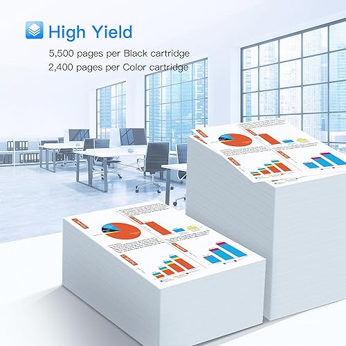 Miniatura 3 de LxTek Cartucho de tóner compatible 6510 6515 106R03480 106R03477 106R03478 106R03479 Reemplazo para Xerox Phaser 6510, WorkCentre 6515 de alto