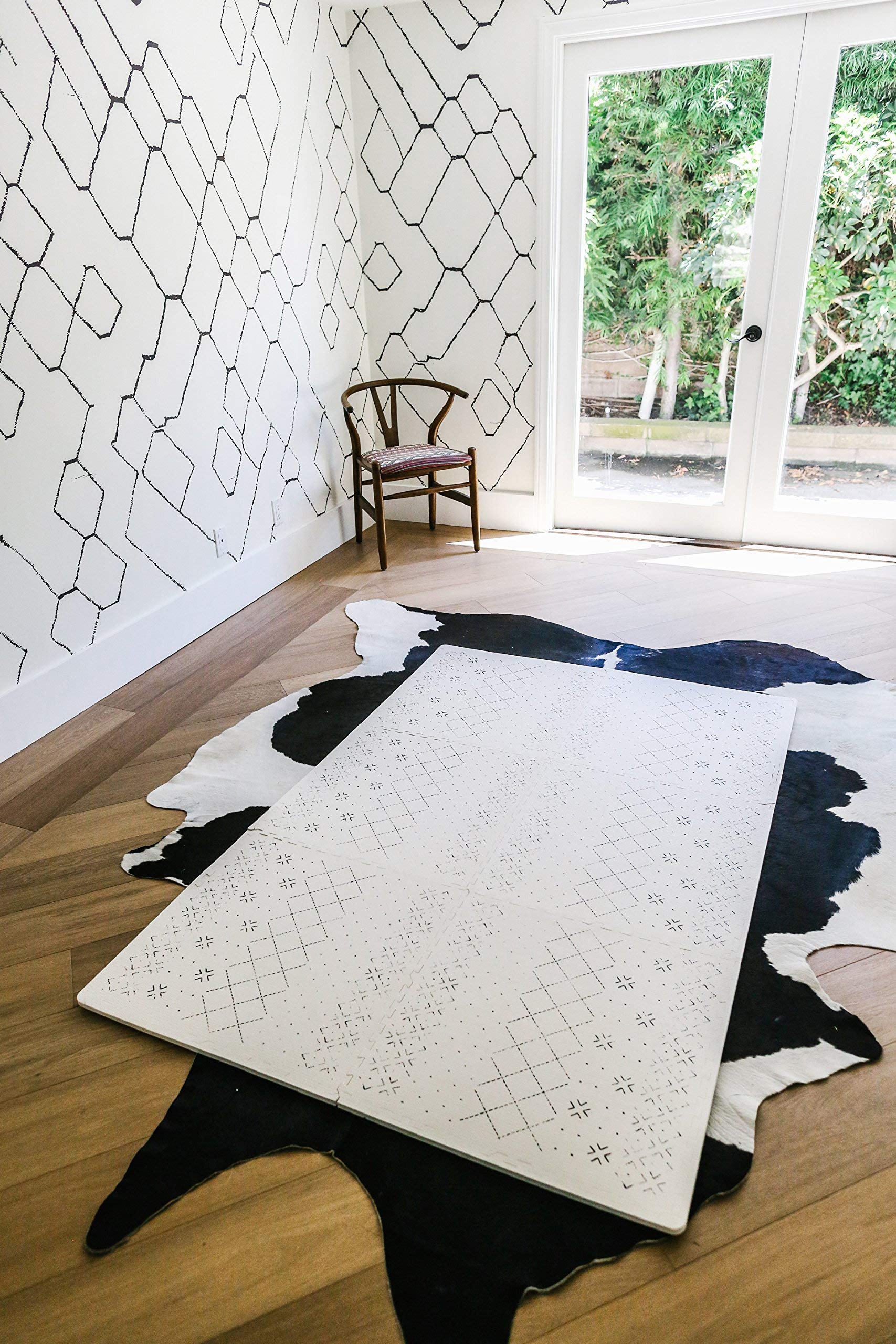 Yay Mats Stylish Extra Large Baby Play Mat. Soft, Thick, NonToxic Foam