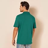 Amazon Essentials Men's Slim-Fit Cotton Pique Polo Shirt, Khaki Green, M - 2