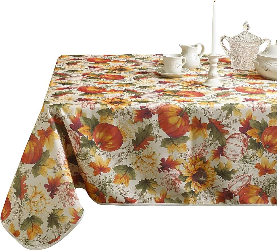 60x84 oval vinyl tablecloth