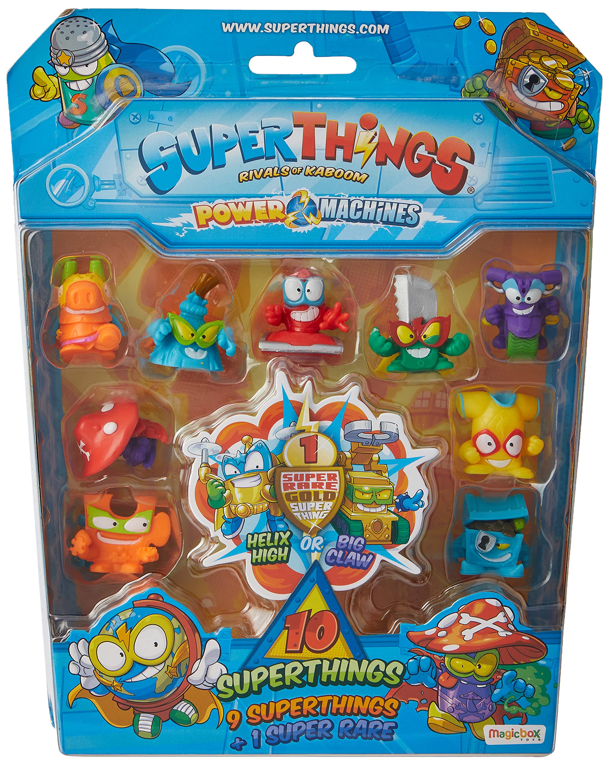 Buy SuperThings Power Machines Blister 10 Figures, Contains 9