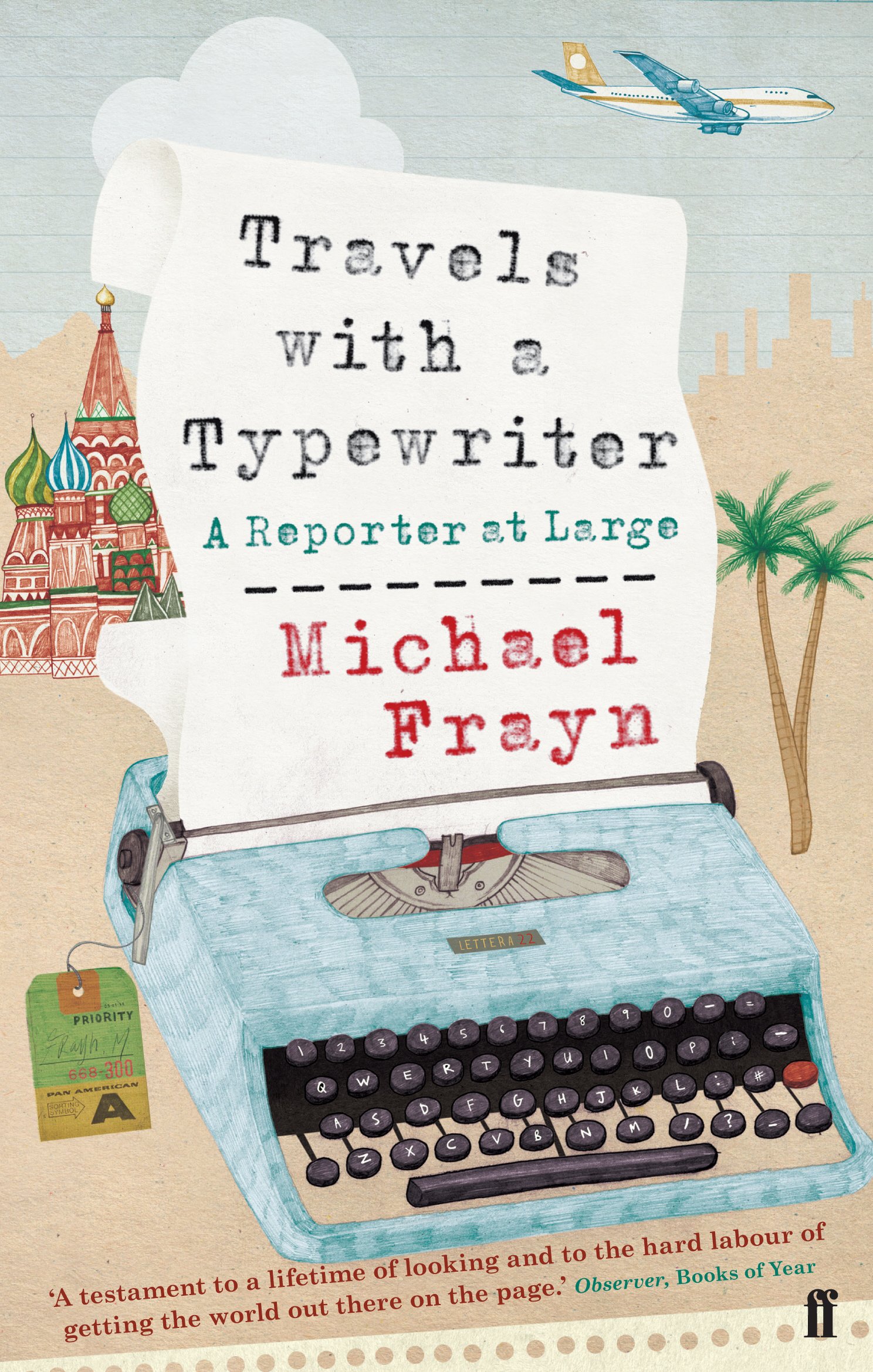 Travels with a Typewriter by Michael Frayn - 9780571240906