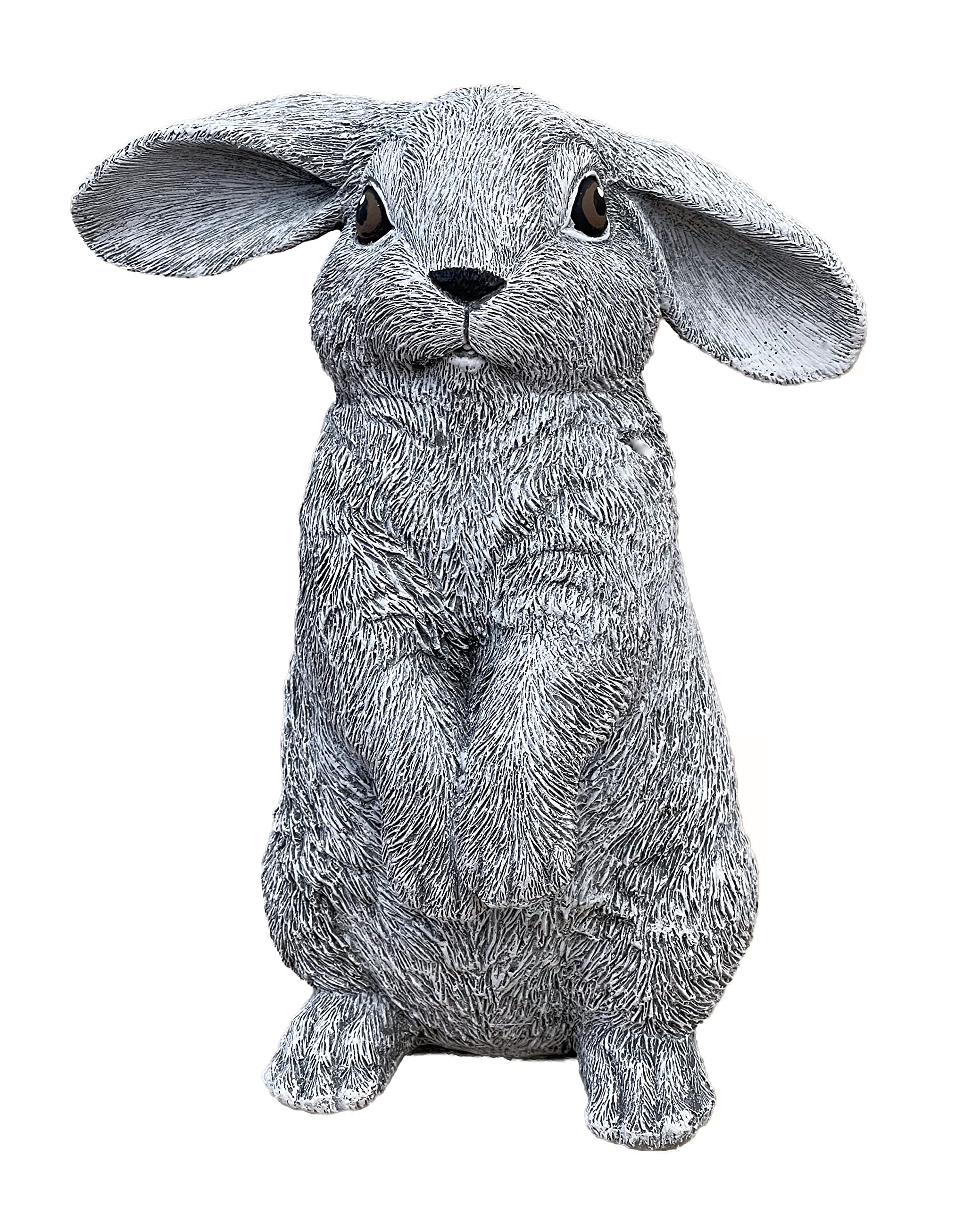 stoneandstyle Statuette Lapin Mümmelmann en pierre résistante au gel