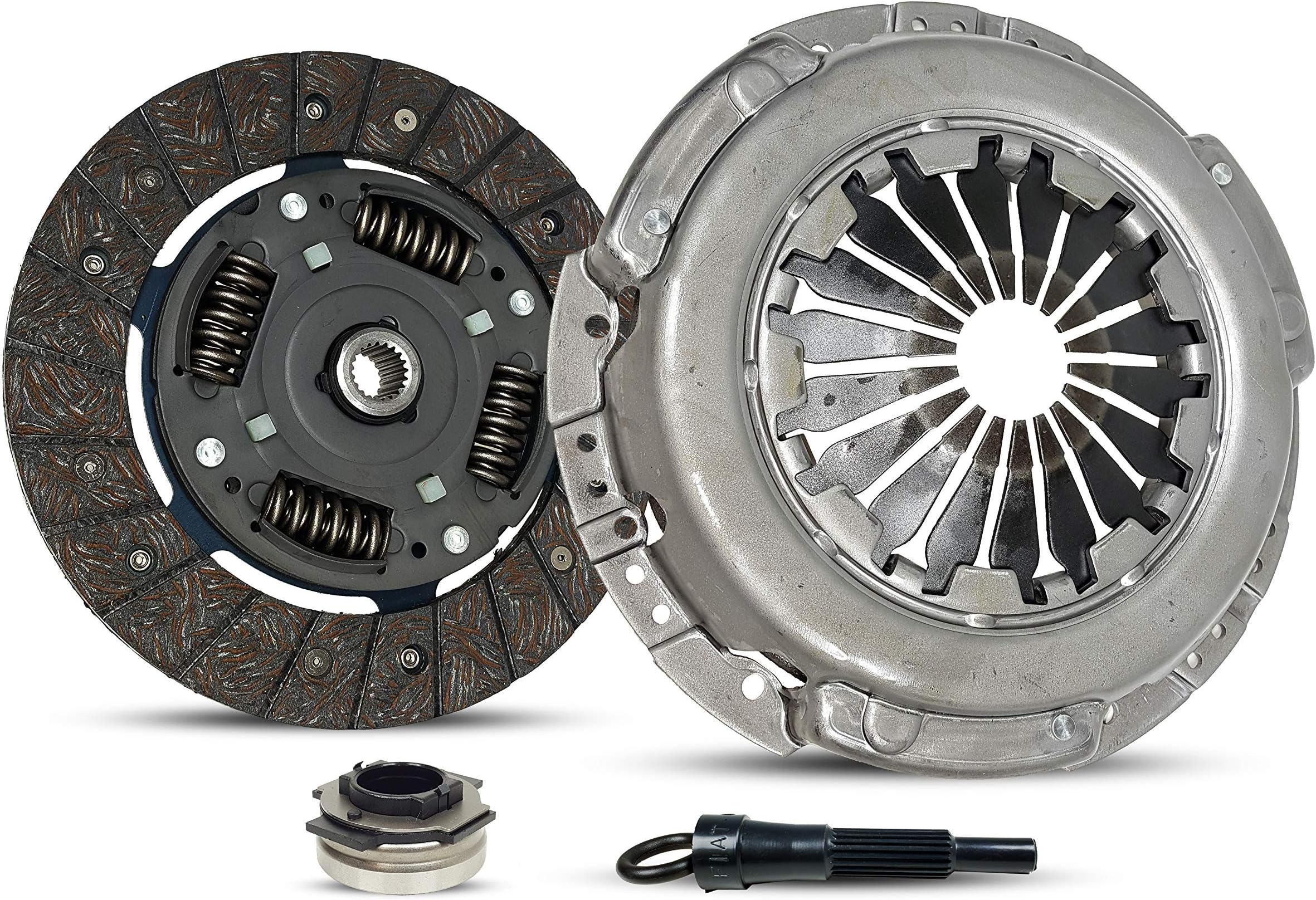 Clutch Kit Compatible With Fiat 500 Vintage Sport Classic Pop Lounge Prima Edizione Gucci Base 2010-2015 1.4L L4 GAS DOHC Naturally Aspirated…