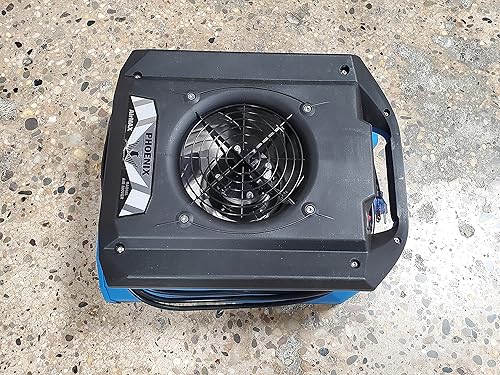 Miniatura 3 de Phoenix Airmax - Airmover de perfil bajo, 20.5 x 17 x 8.875 pulgadas, azul, portátil, 925 CFM, ventilador de piso