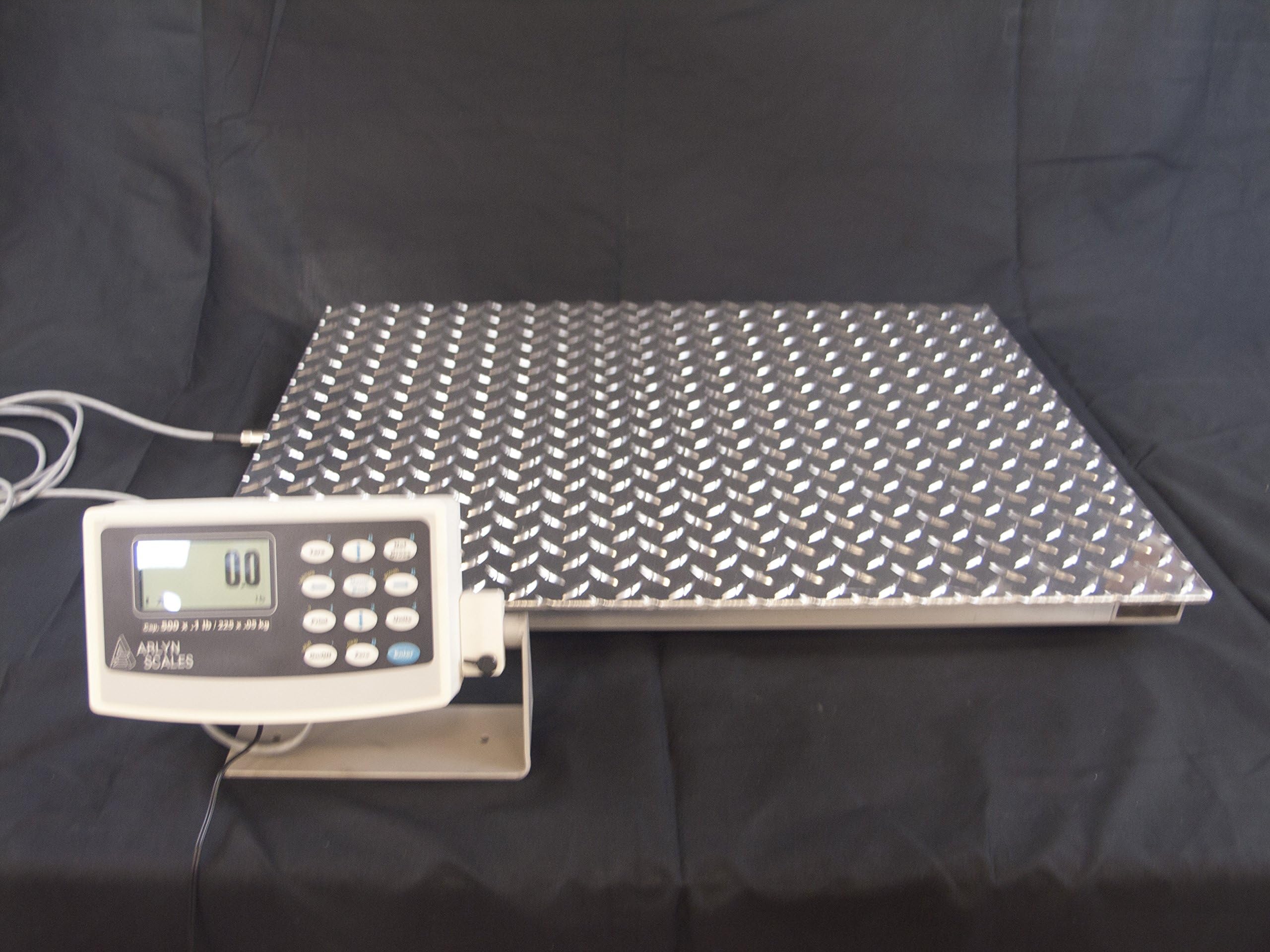 Platform Scales/Drum Scales - 500lb x .1lb - 48" x 48" (320D-48-SS) | Arlyn Scales