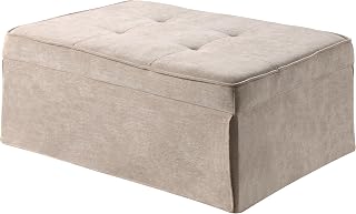 Atlantic Home Collection Multifunktionshocker Finn, extra breit, 100 x 70 x 41 cm, Creme
