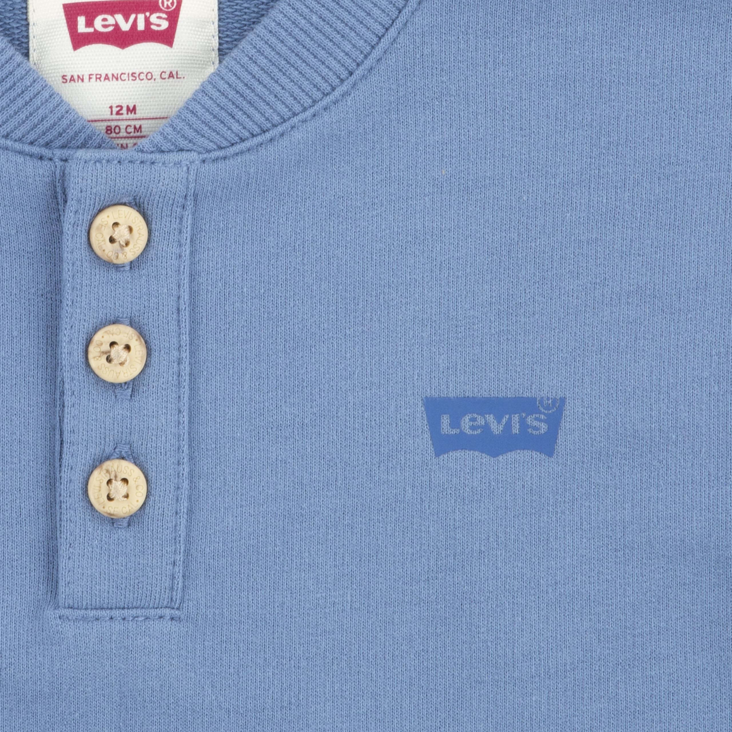Levi's LVN SS Henley Coverall 6ek126 Tuta Bimbo