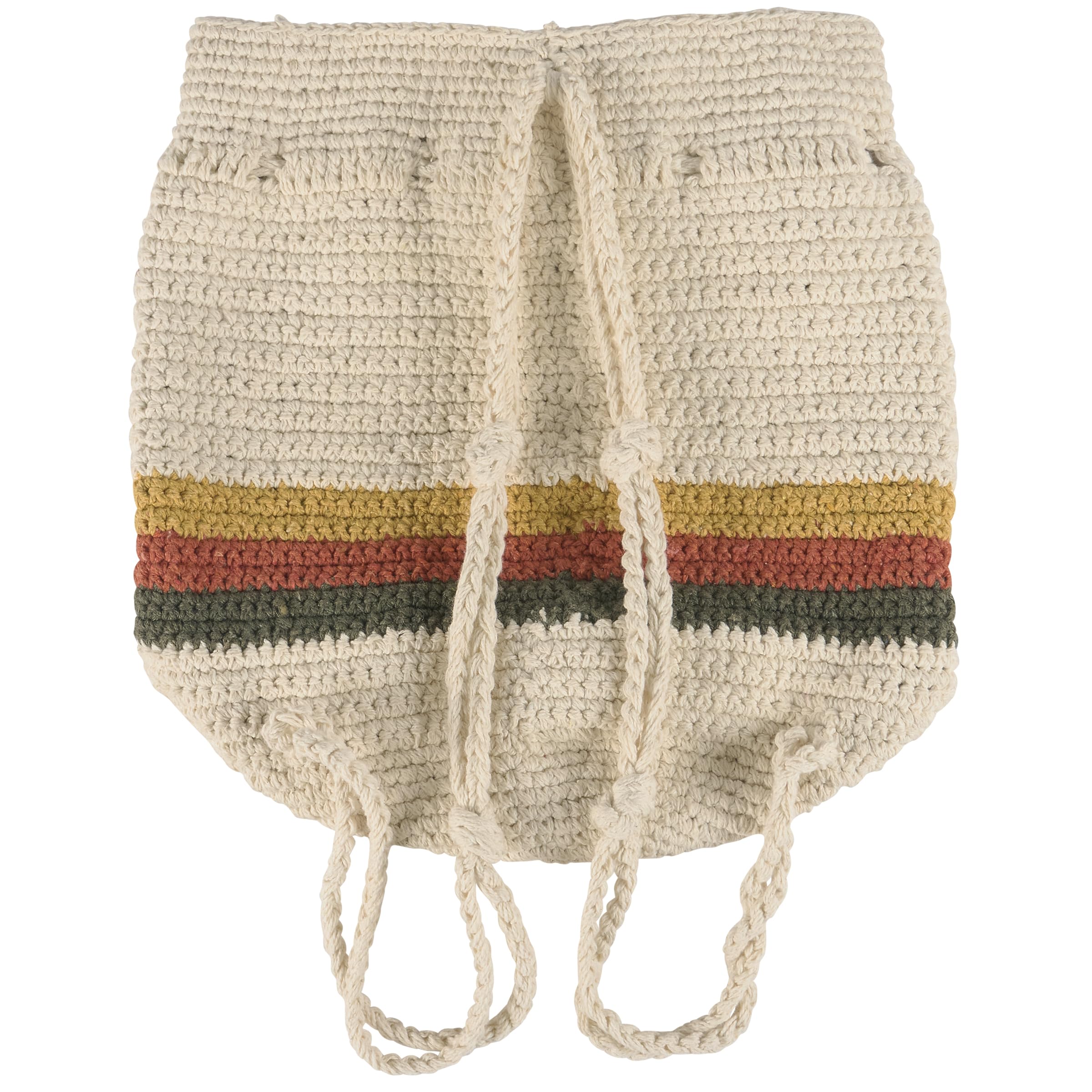 Primitives by Kathy Bolsa con cordón, rayas bohemias