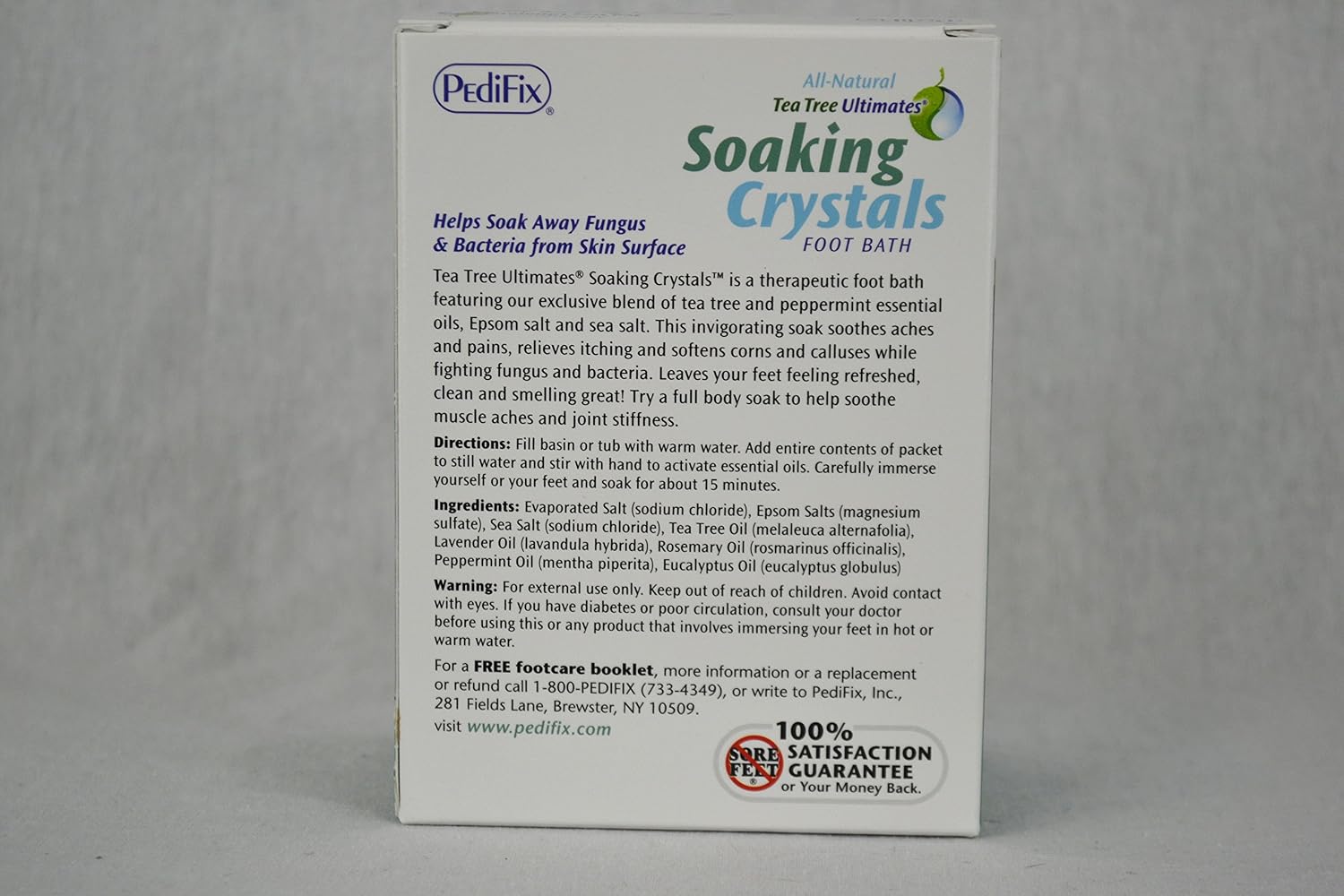 Tea Tree Ultimates Soothing Crystals 1 oz packets 6/Pkg