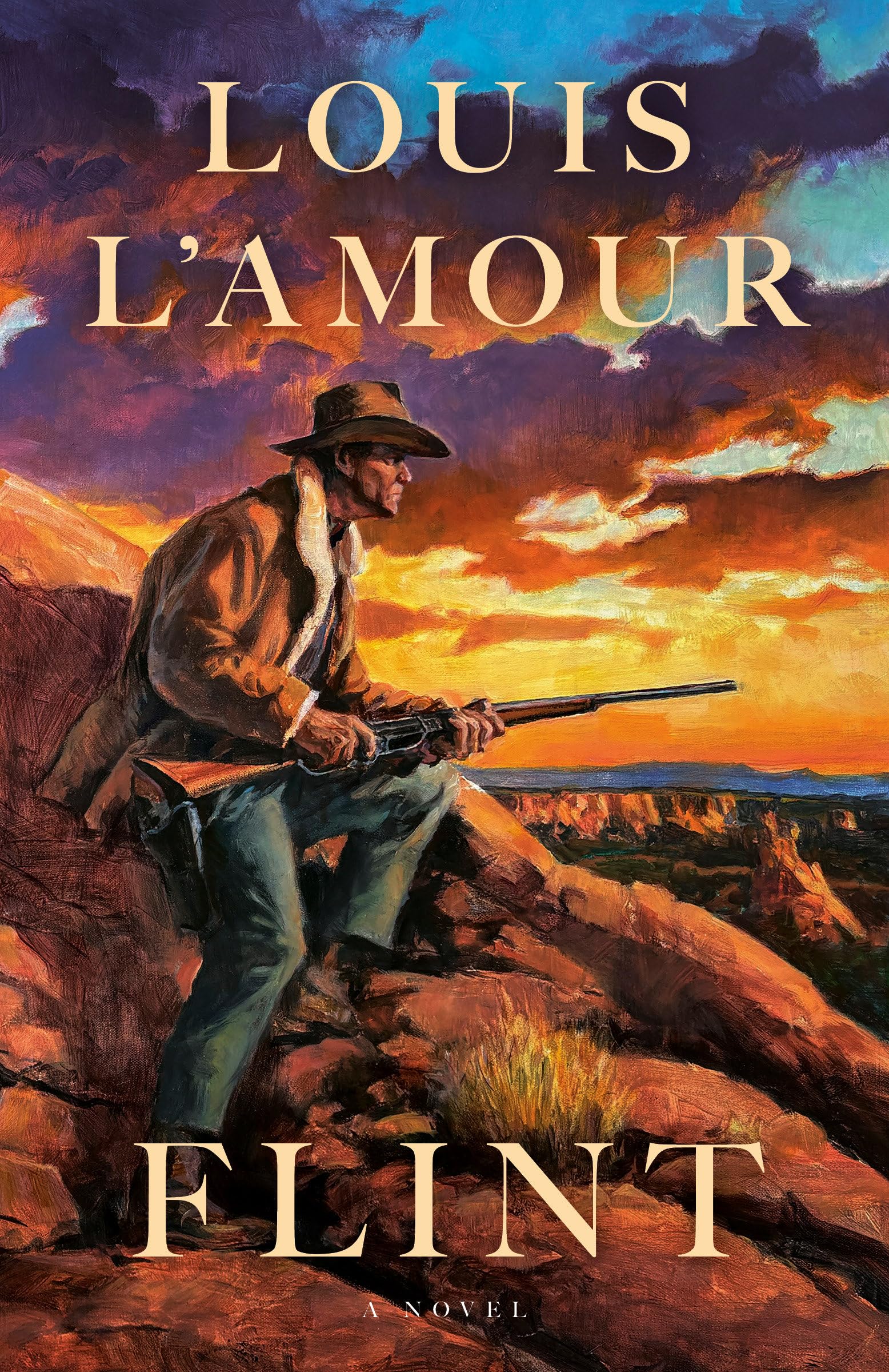Flint A Novel by Louis L'Amour (Paperback Book)