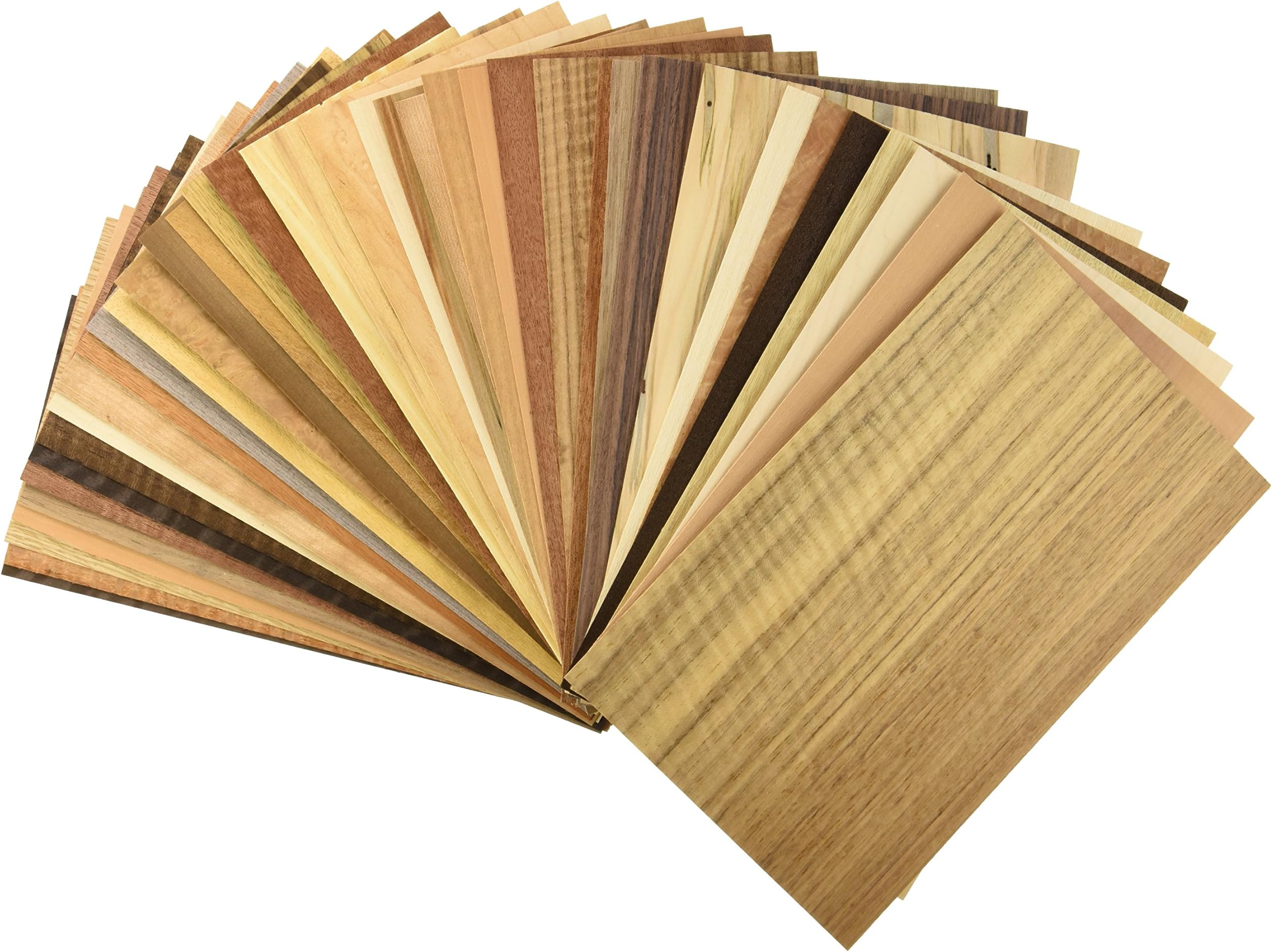 Sauers - SCV-20-MXDOM&EXOTIC Veneer Variety Pack 20 Sq. Ft. by