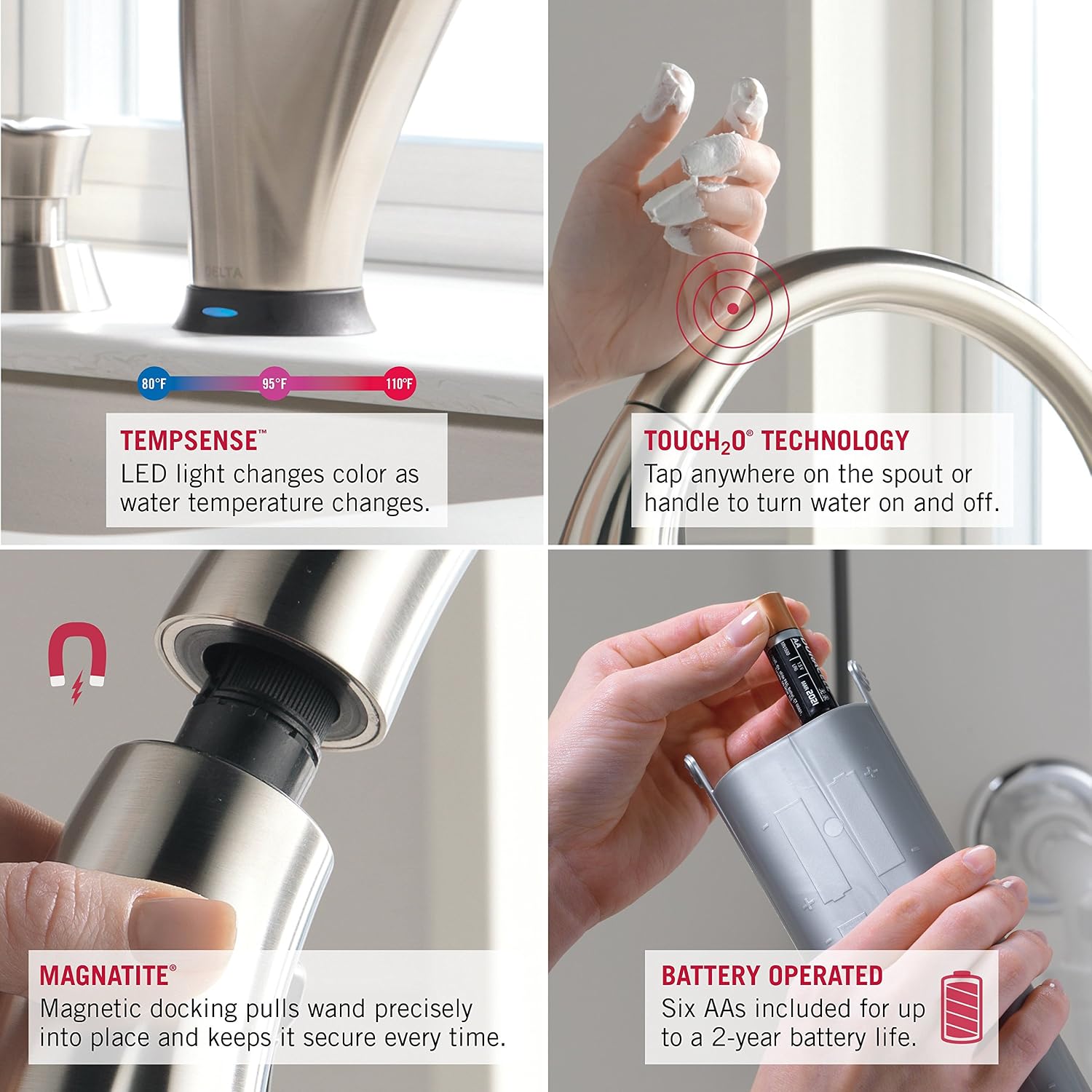 Frее Shірріng 🛒 Delta Faucet Addison Single-Handle Touch Kitchen Sink Faucet with Pull Down Sprayer, Soap Dispenser, Touch2O Technology and Magnetic Docking Spray Head, Chrome 9192T-SD-DST Crаzу Clеаrаnсе Delta Faucet Addison Single-Handle Touch Kitchen Sink Faucet with Pull Down Sprayer, Soap Dispenser, Touch2O Technology and Magnetic Docking Spray Head, Chrome 9192T-SD-DST