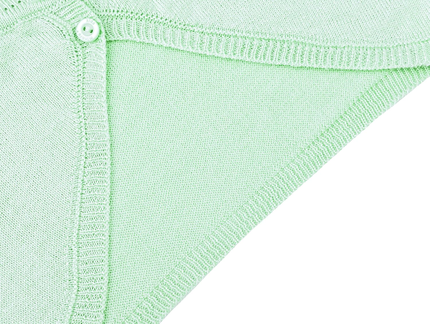 Lilax Baby Girls' Long Sleeve Cardigan Shrug, Button Closure Bolero - Image 5