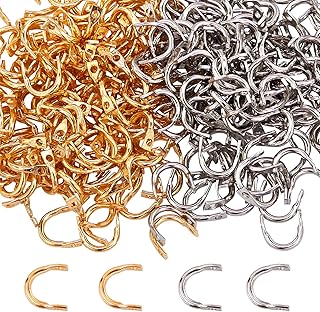 SUPERFINDINGS 300pcs Fácil de Centrifugar Cucharas de Pesca con Espátulas Giratorias para Hacer señuelos de Pesca 5.5x4x2 mm