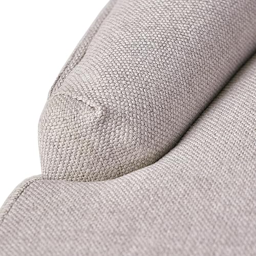 Miniatura 12 de Juego de 2 sillas de comedor Stacy Light Sky, en tela gris o verde azulado, Gris claro Gris claro + marrón oscuro,Negro + marrón oscuro,Marrón