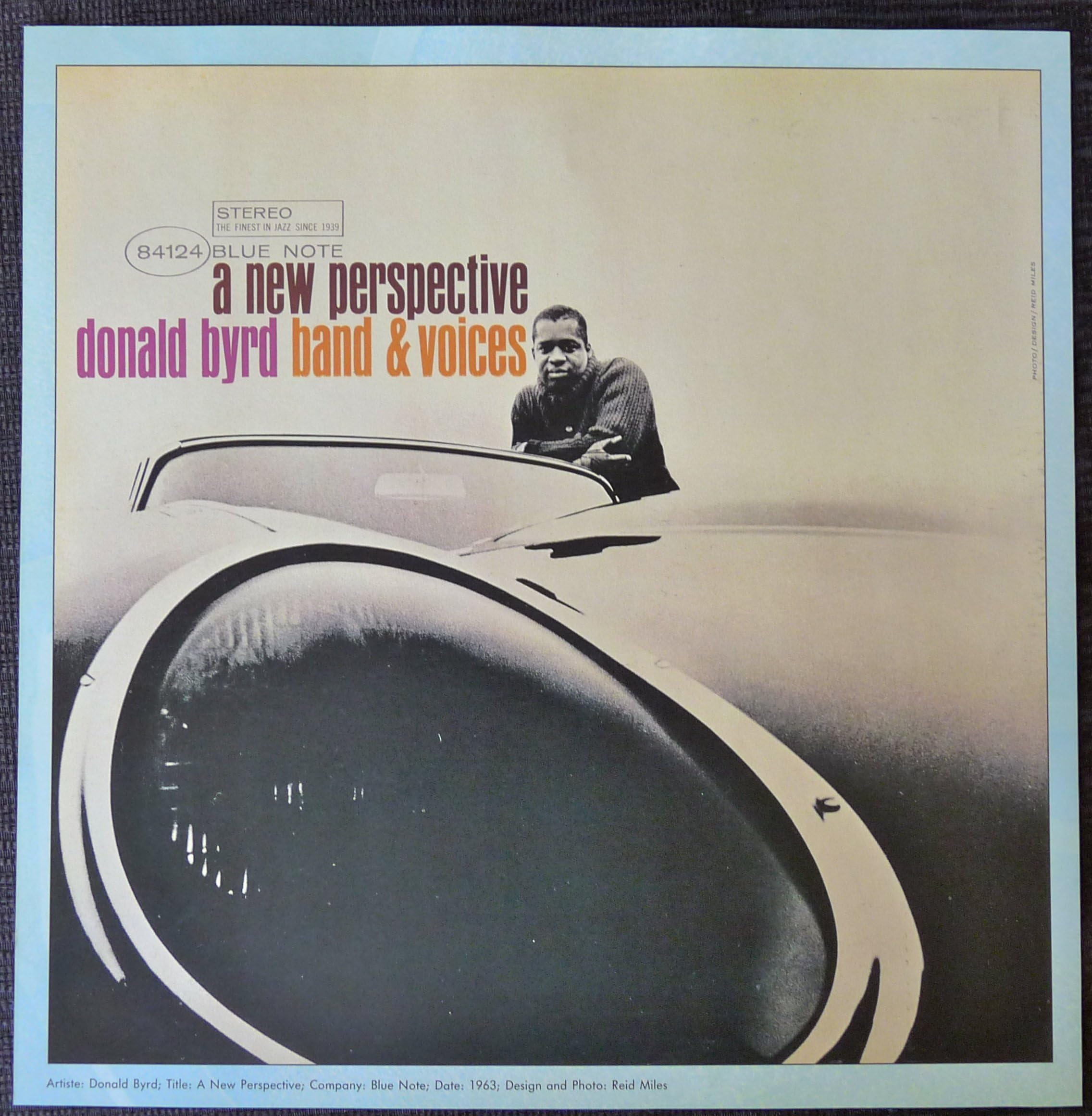 Donald Byrd - A New Perspective - Vintage Album Cover Poster