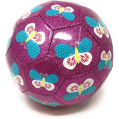 Crocodile Creek Soccer Ball - Inflatable Rubber Ball for Kids Ages 4 and Up - for Indoor and Outdoor Sports - PVC-Free