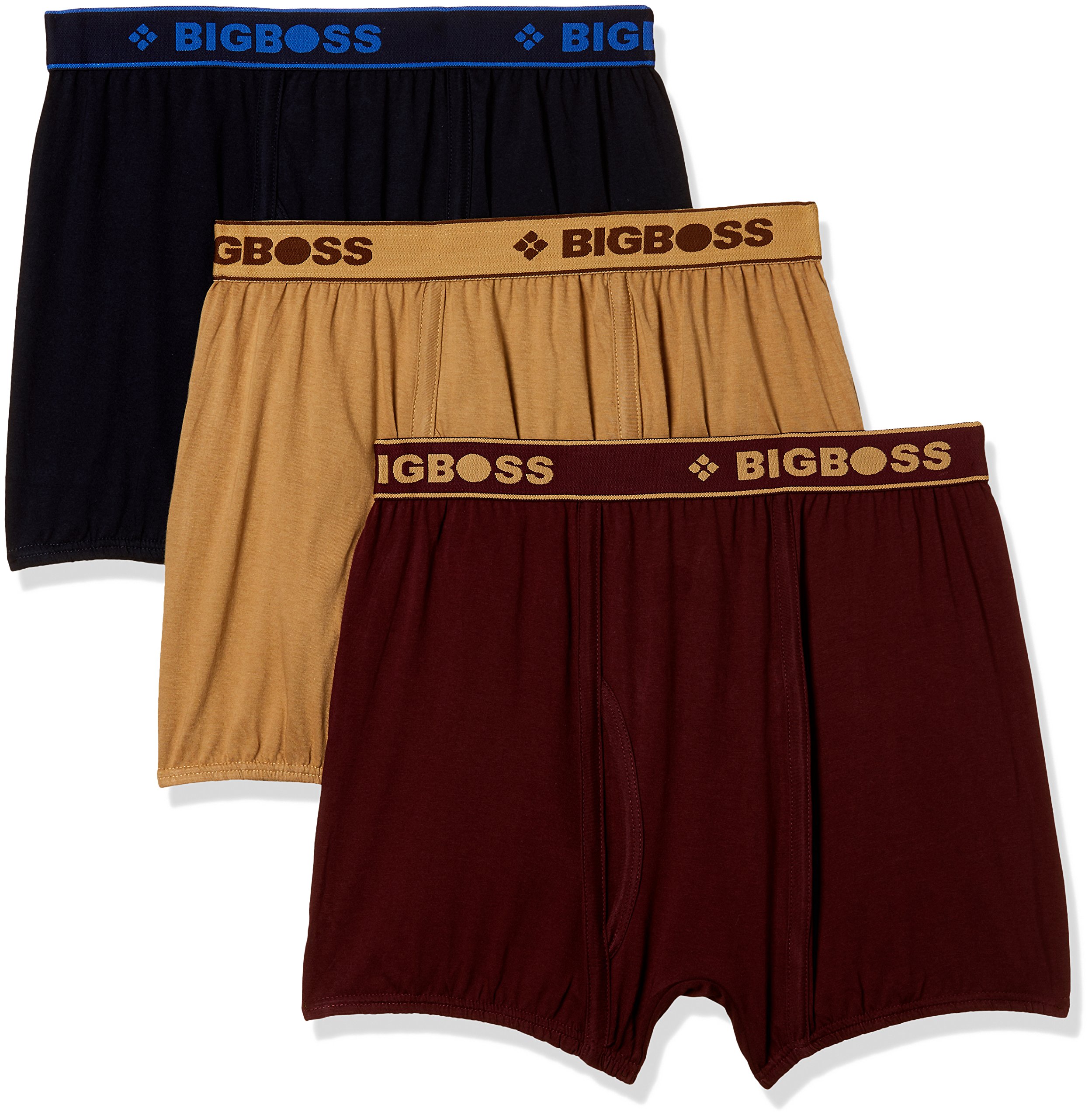 Dollar BigbossMen's Cotton Modern Regular Solid Trunk