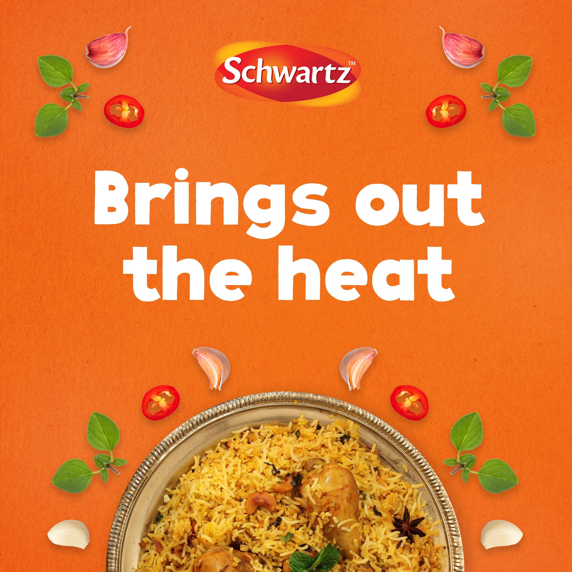 Schwartz Chilli en polvo suave, 38 g