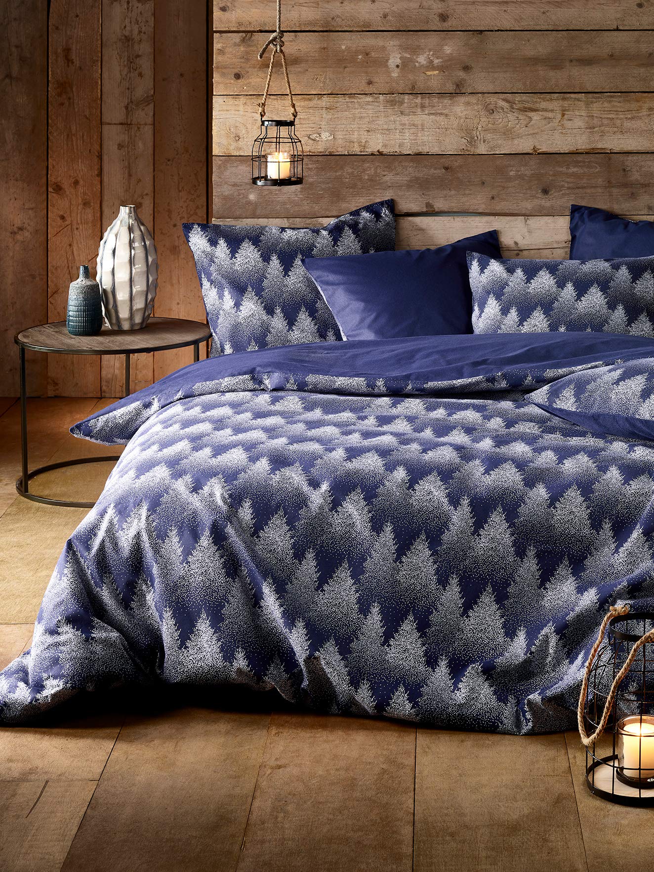 De Witte Lietaer Bed Linen Set, Cotton, Blue, 140x220