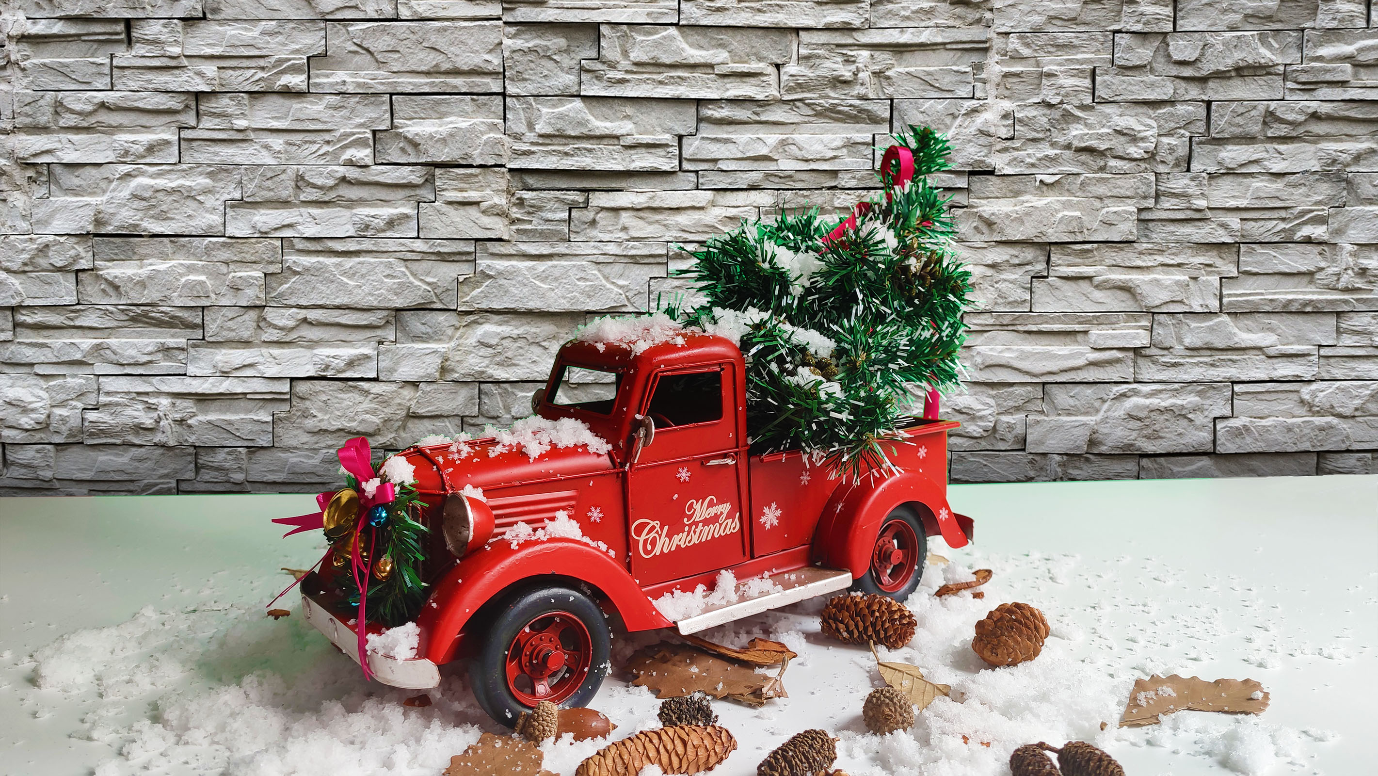 Decorazione natalizia, orso gigante +2 bambini - Feeric lights & christmas